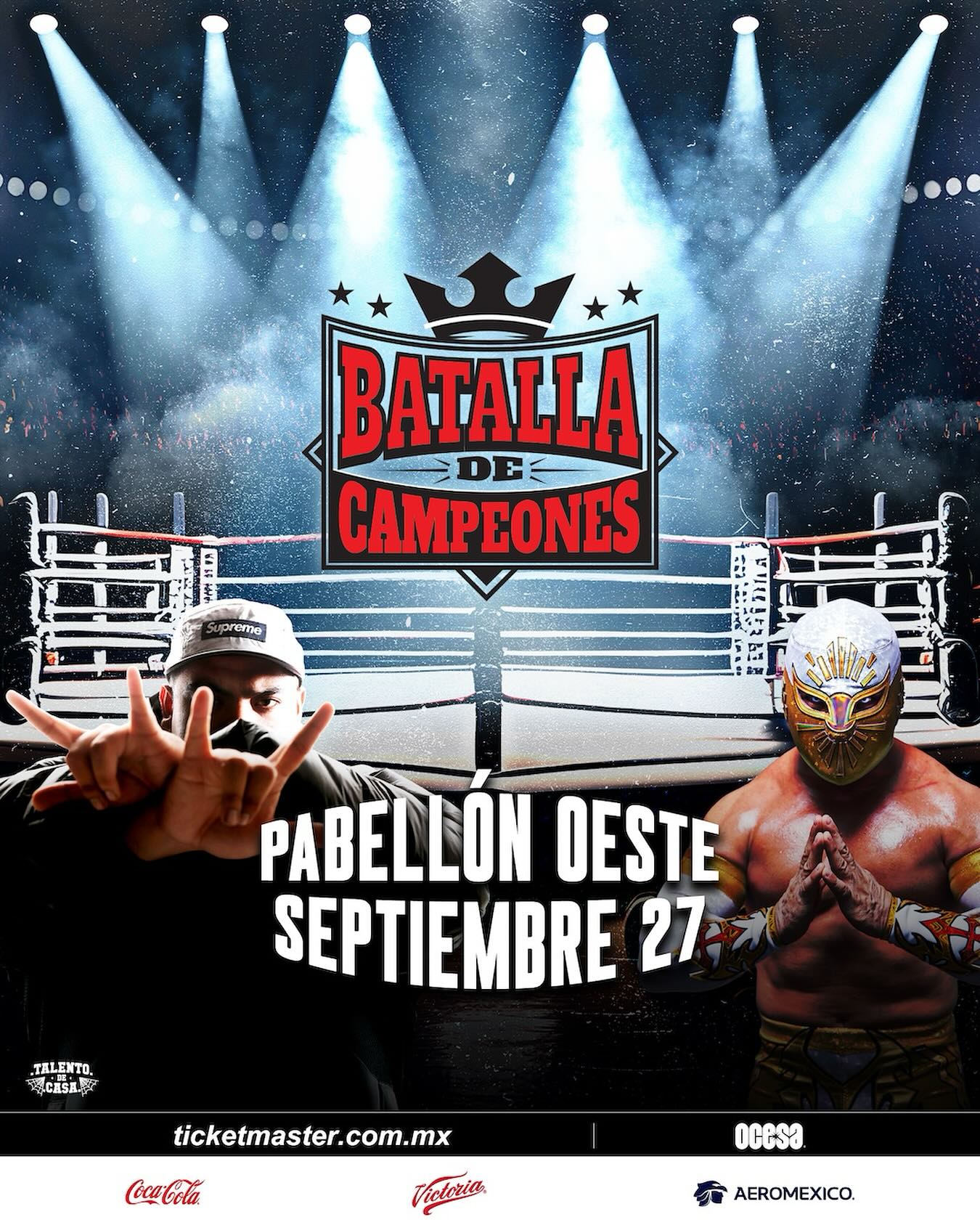 Batalla de Campeones Pabellon Oeste